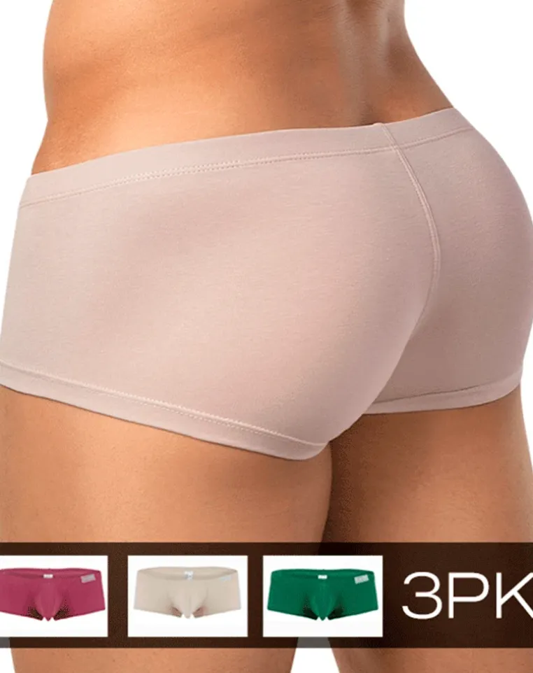 Clever 26066 3pk Australian Latin Trunks Multi-colored