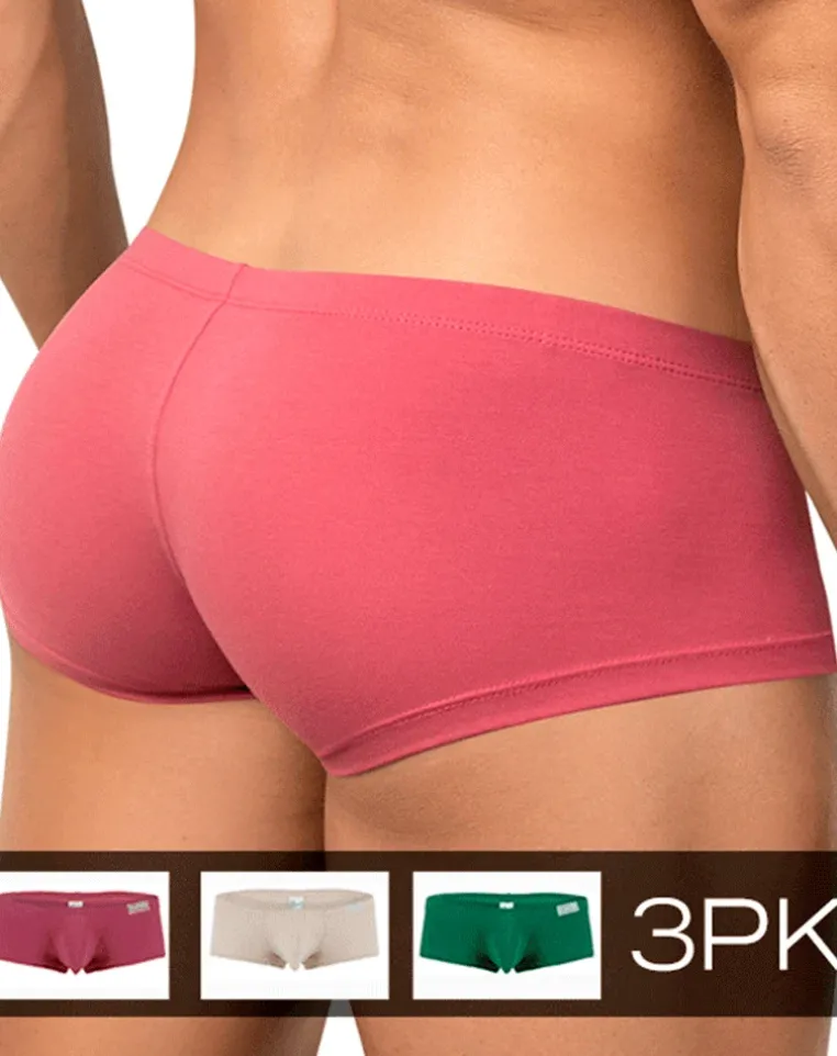 Clever 26066 3pk Australian Latin Trunks Multi-colored