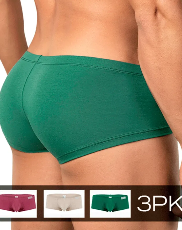 Clever 26066 3pk Australian Latin Trunks Multi-colored