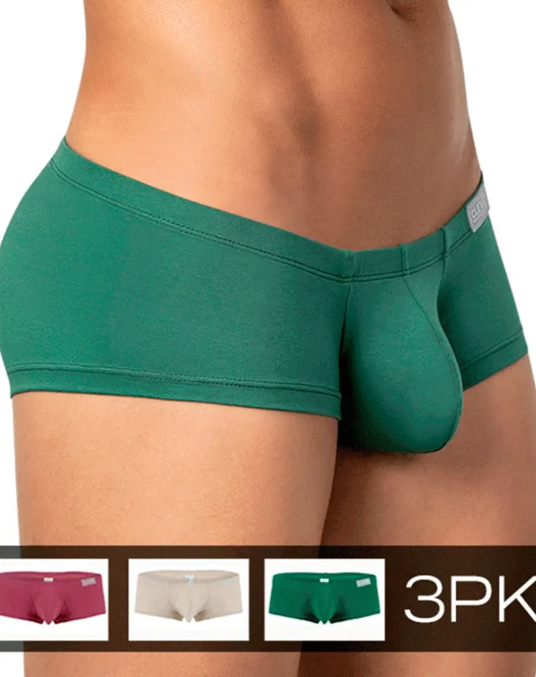 Clever 26066 3pk Australian Latin Trunks Multi-colored