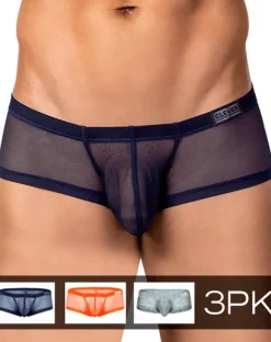 Clever 26067 3pk Australian Latin Trunks Multi-colored