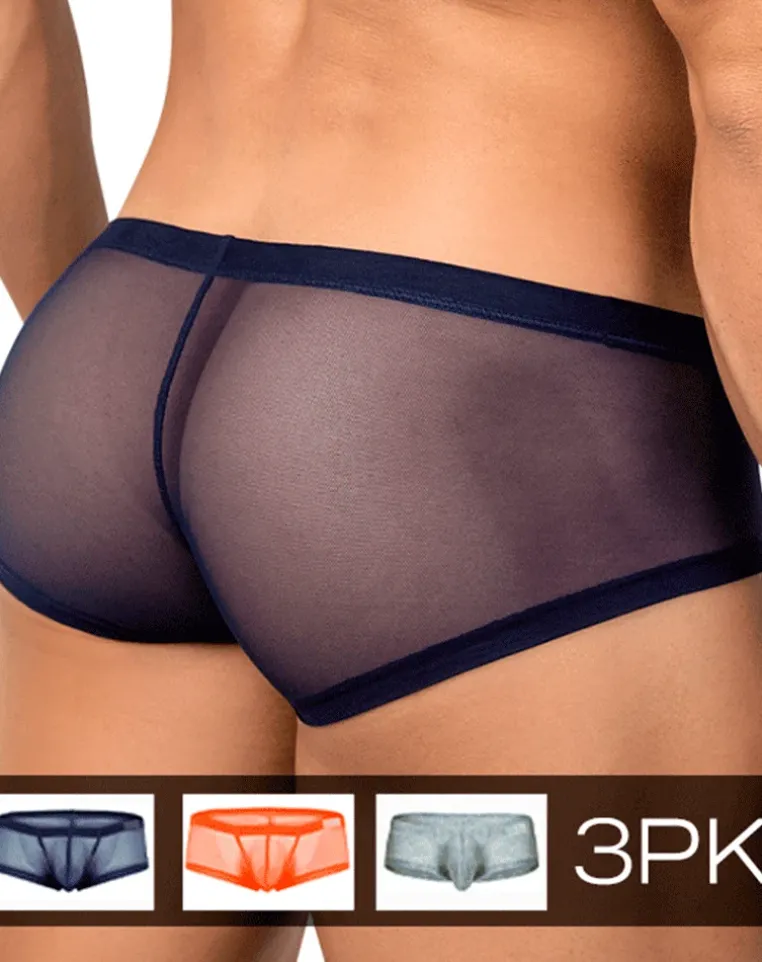 Clever 26067 3pk Australian Latin Trunks Multi-colored