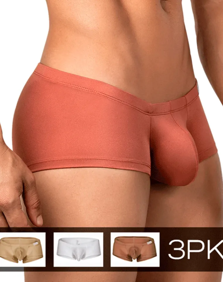 Clever 26069 3pk Australian Latin Trunks Multi-colored