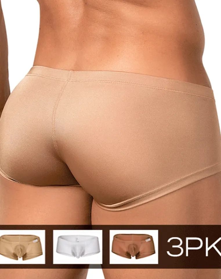 Clever 26069 3pk Australian Latin Trunks Multi-colored