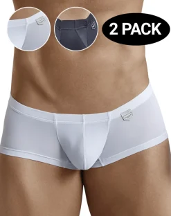 Clever 229924 2pk Australian Trunks Black-white