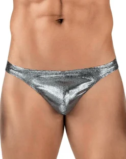 Clever 2072 Sparkles Thongs Black