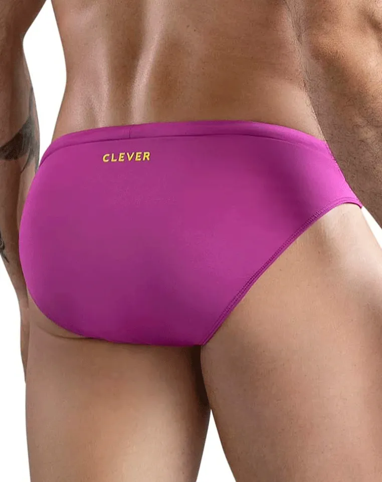 Clever 1735 Vivo Swim Briefs Grape
