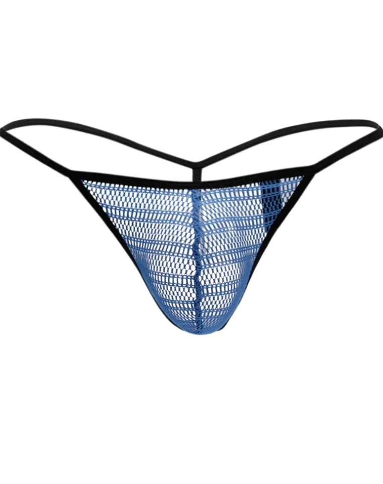 Doreanse 1306-blu Mesh G-string Thong Blue