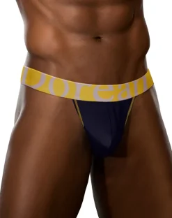 Doreanse 1379-nvy Micromodal Thong Navy Blue