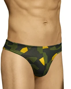 Doreanse 1303-prn Camosaic Thong Green