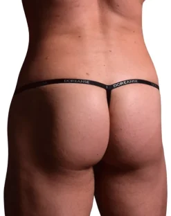 Doreanse 1330-wht Ribbed Modal T-thong White