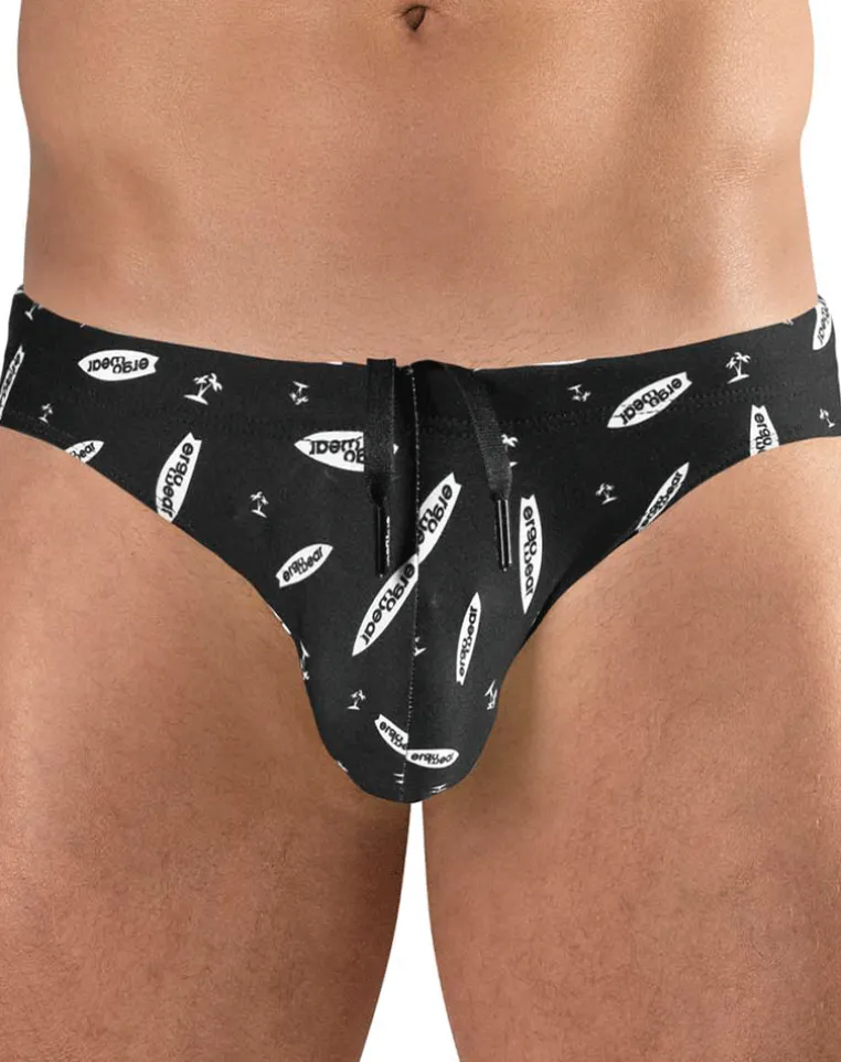 Ergowear Ew1766 X4d Sw Swim Briefs Black-white
