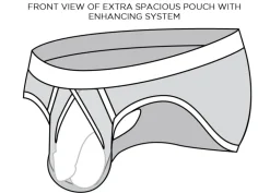 Gregg Homme Enhancer Room-Max Boxer Brief 152705 Silver