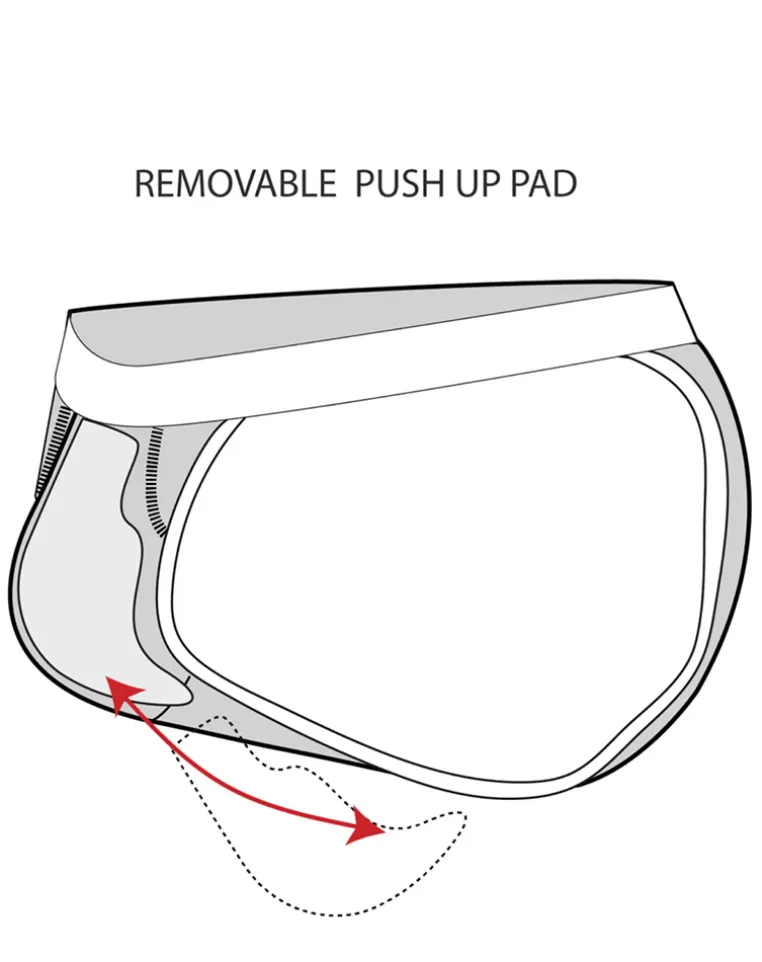 Gregg Homme Torque Enhancer Thong 220804 White (Removable Pad)