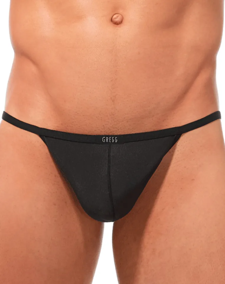 Gregg Homme Torridz Cockring inside Pouch String 87416 Black