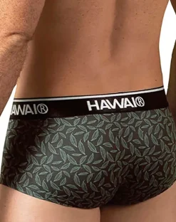 Hawai 42380 Printed Briefs Green