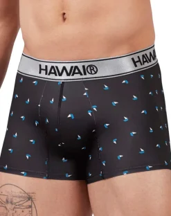 Hawai 42470 Printed Microfiber Trunks Black