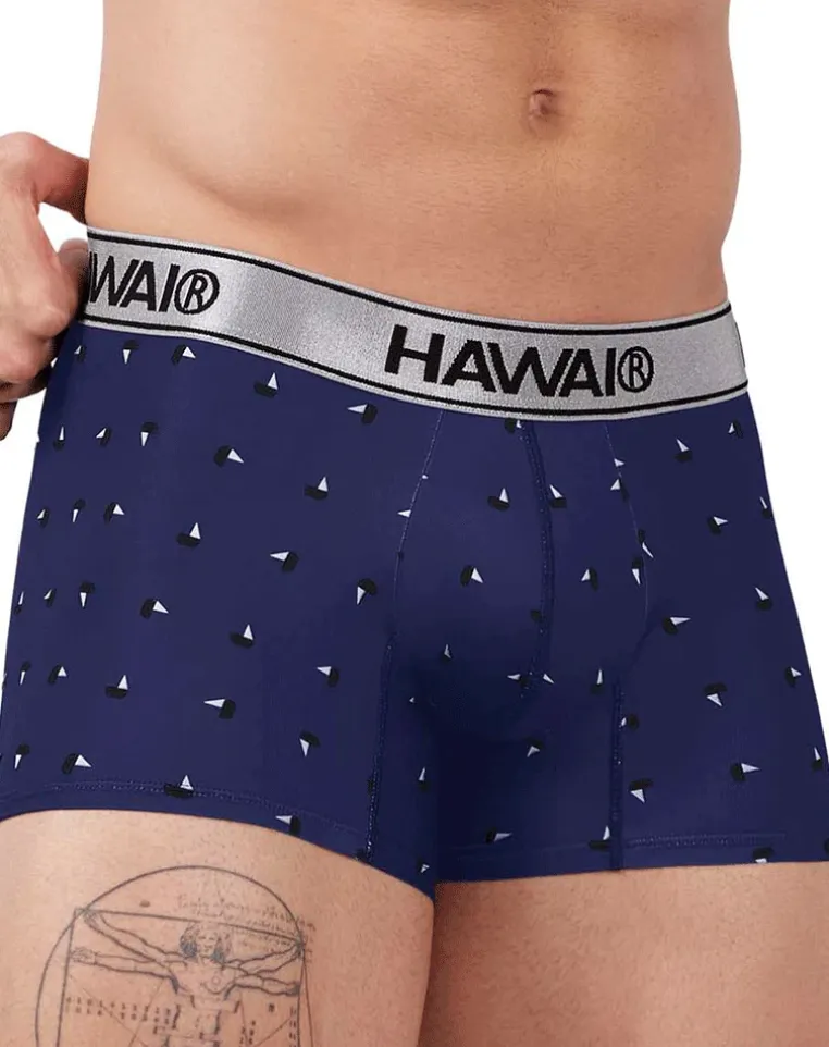 Hawai 42470 Printed Microfiber Trunks Blue