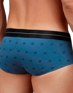 Hawair 42531 Cotton Blend Briefs Blue Quartz