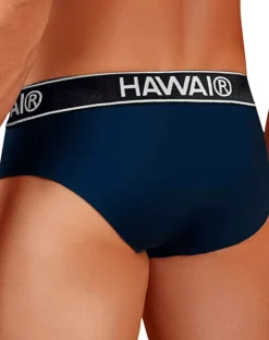Hawair 41962 Cotton Blend Briefs Dark Blue-01