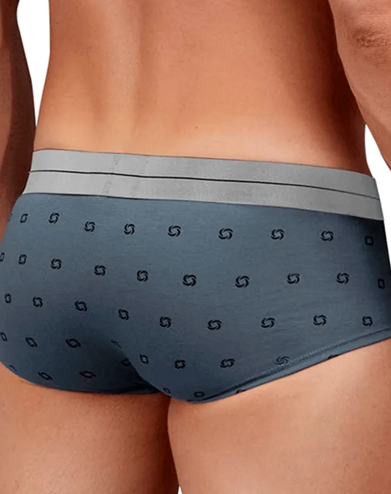 Hawair 42531 Cotton Blend Briefs Gray