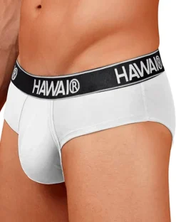 Hawair 41962 Cotton Blend Briefs White-01