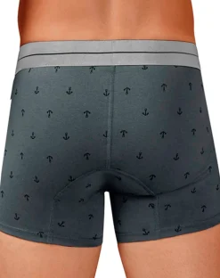 Hawair 42521 Cotton Blend Trunks Gray