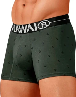 Hawair 42521 Cotton Blend Trunks Military Green