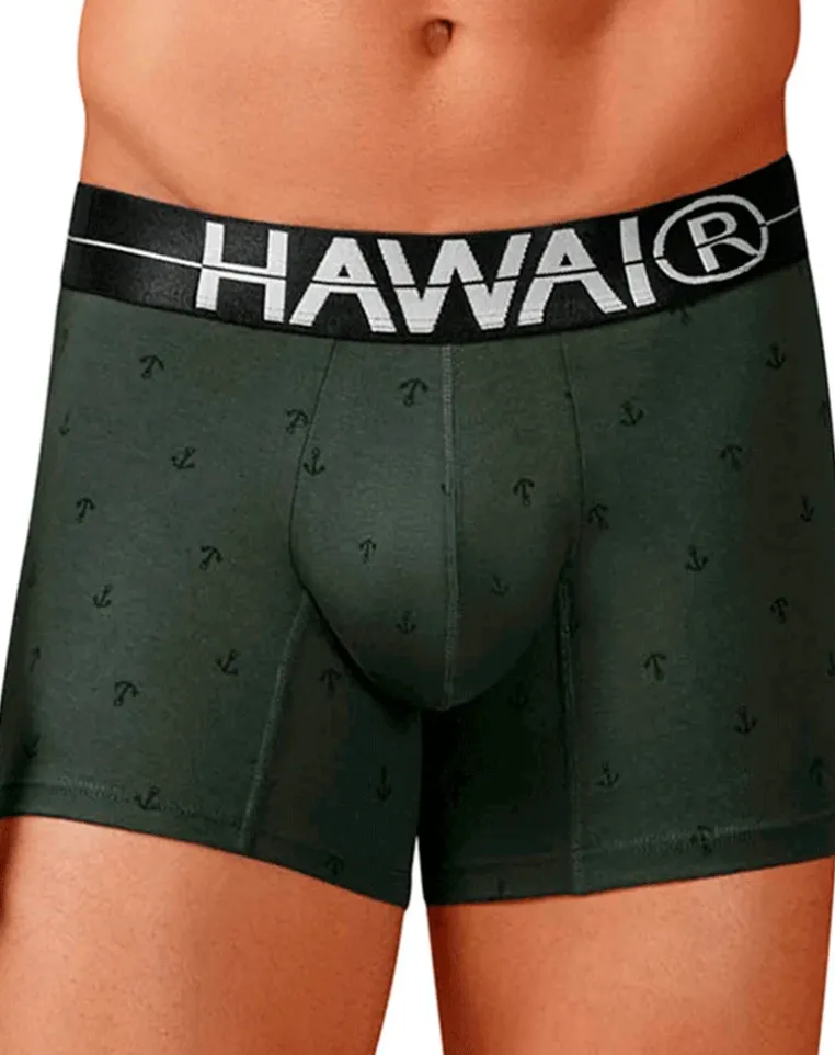 Hawair 42521 Cotton Blend Trunks Military Green