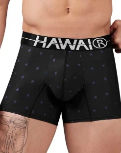 Hawair 42520 Printed Microfiber Trunks Black