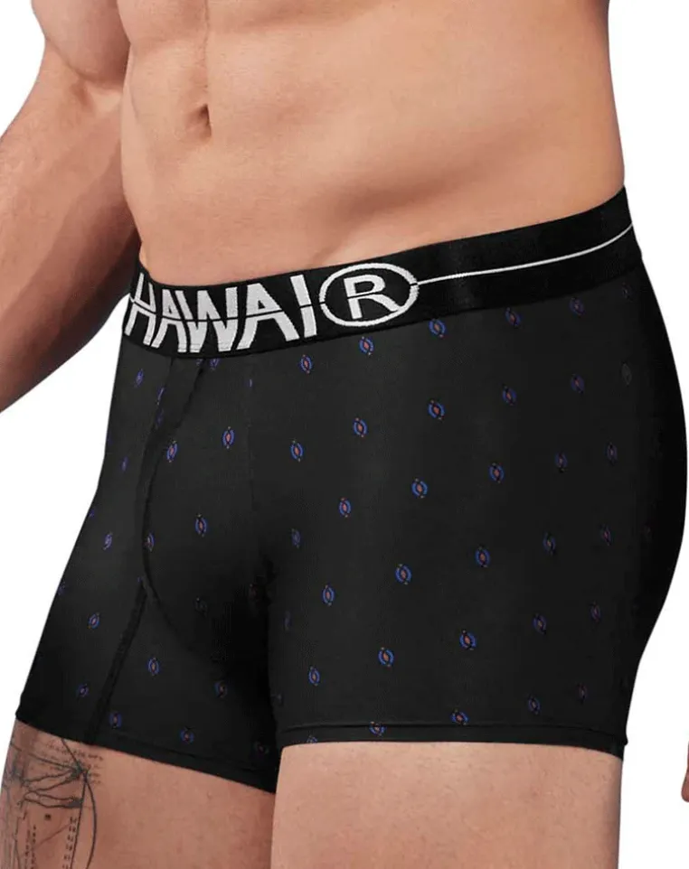 Hawair 42520 Printed Microfiber Trunks Black