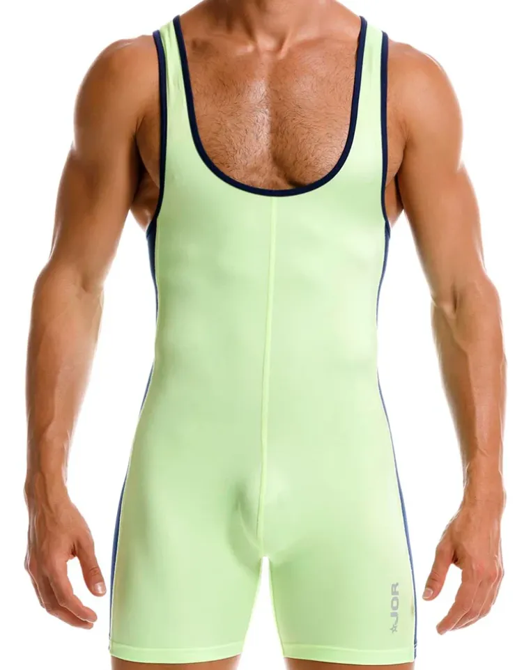 Jor 2216 Fighter Bodysuit Green