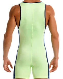 Jor 2216 Fighter Bodysuit Green