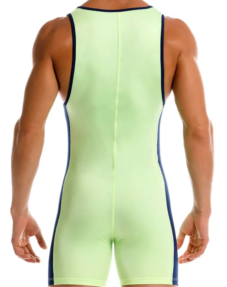 Jor 2216 Fighter Bodysuit Green