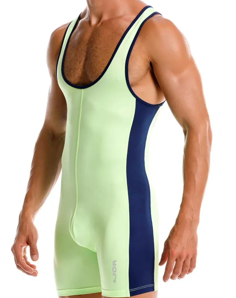 Jor 2216 Fighter Bodysuit Green