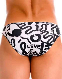 Jor 2186 Love Bikini Printed