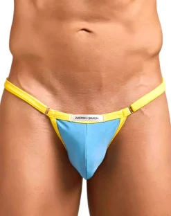 Justin+simon Xsj12 Bikini One Baby Blue