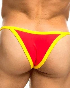 Justin+simon Xsj12 Bikini One Coral