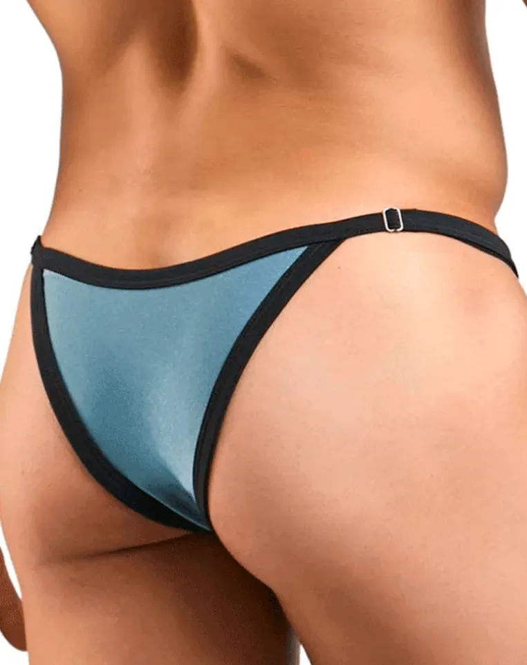 Justin+simon Xsj12 Bikini One Metal Green