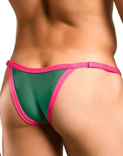 Justin+simon Xsj12 Bikini One New Green