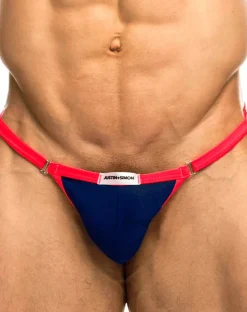 Justin+simon Xsj12 Bikini One Royal Blue