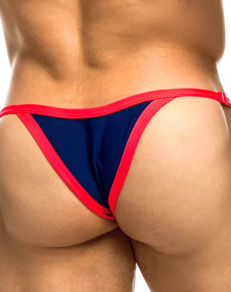 Justin+simon Xsj12 Bikini One Royal Blue