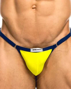 Justin+simon Xsj12 Bikini One Yellow