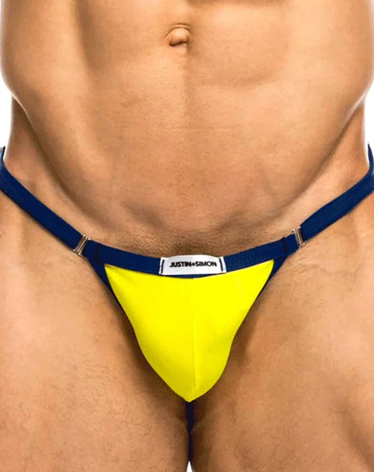 Justin+simon Xsj12 Bikini One Yellow