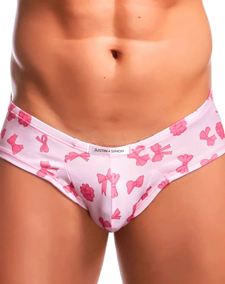 Justin+simon Xsj22 Cheek Briefs Coquette