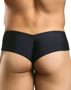 Justin+simon Xsj22 Cheek Briefs Black