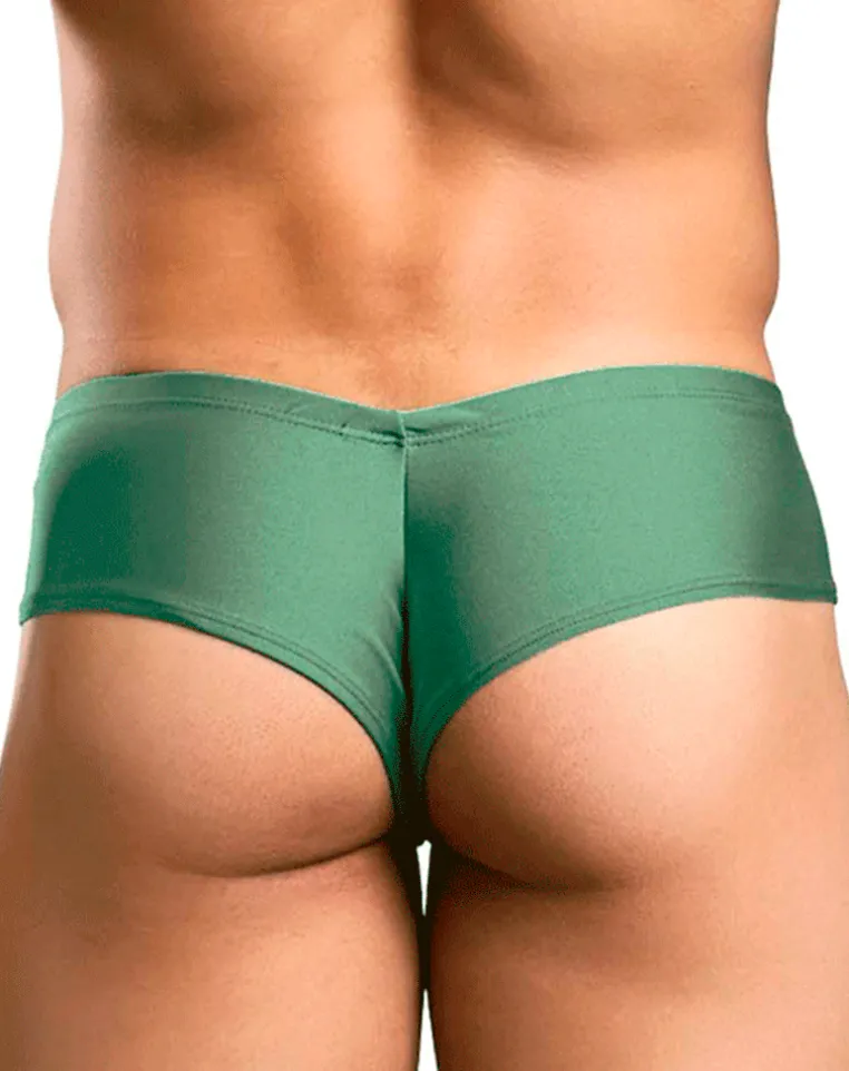 Justin+simon Xsj22 Cheek Briefs New Green