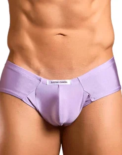 Justin+simon Xsj22 Cheek Briefs Lilac