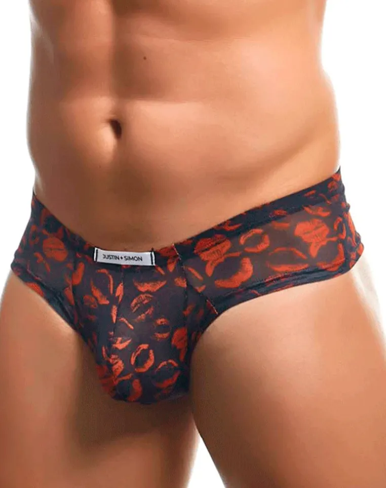 Justin+simon Xsj22 Cheek Briefs Lips
