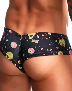 Justin+simon Xsj22 Cheek Briefs Psycodelic